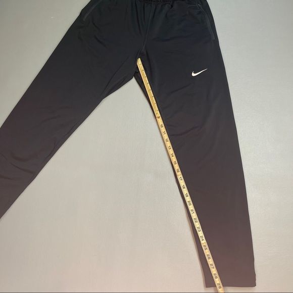 Men's Nike Dri Fit OCT65 Running Pants Joggers 620067 Size Medium Black Trousers - Picture 6 of 10